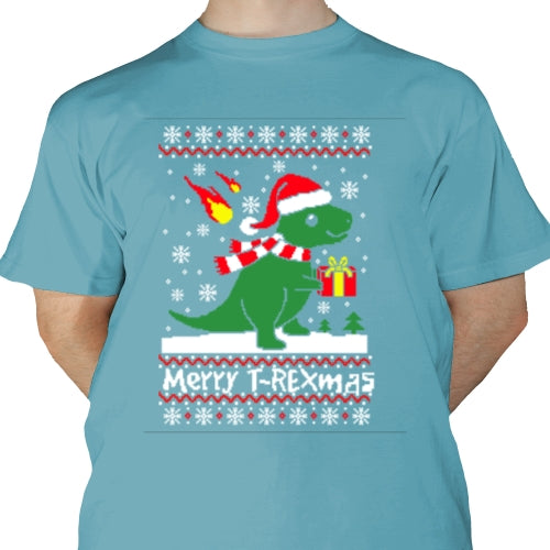 T-Rex Ugly Sweater DTF