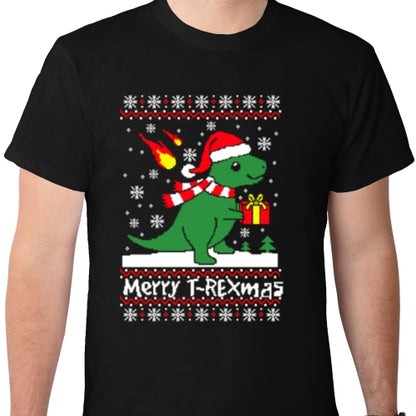 T-Rex Ugly Sweater DTF