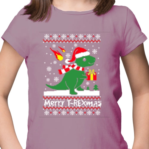 T-Rex Ugly Sweater DTF