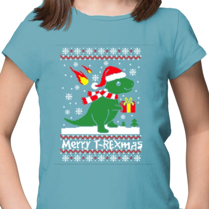 T-Rex Ugly Sweater DTF