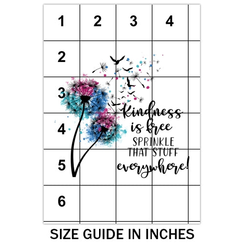 Kindness is Free Sublimation