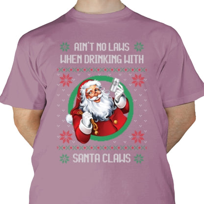 No Laws Drinking with Santa DTF