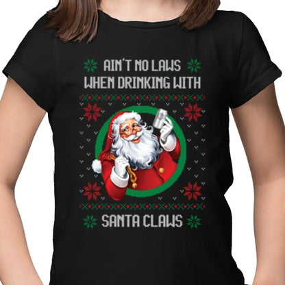 No Laws Drinking with Santa DTF