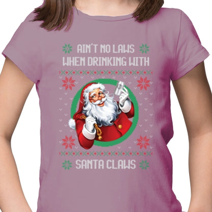 No Laws Drinking with Santa DTF