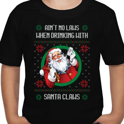 No Laws Drinking with Santa DTF