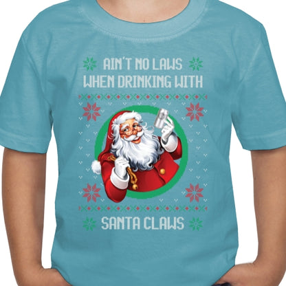 No Laws Drinking with Santa DTF