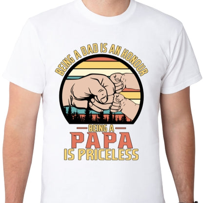 Papa Is Priceless Sublimation