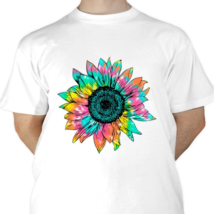 Tie Dye Sunflower Sublimation