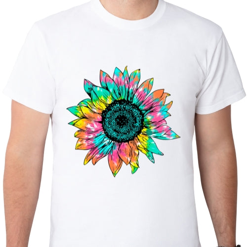 Tie Dye Sunflower Sublimation