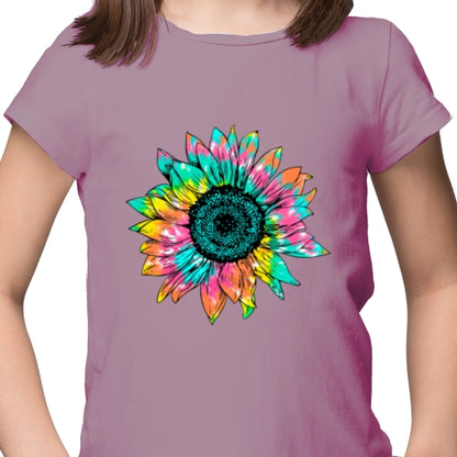 Tie Dye Sunflower DTF