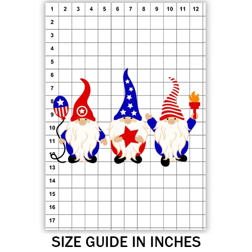 Gnomes USA Sublimation