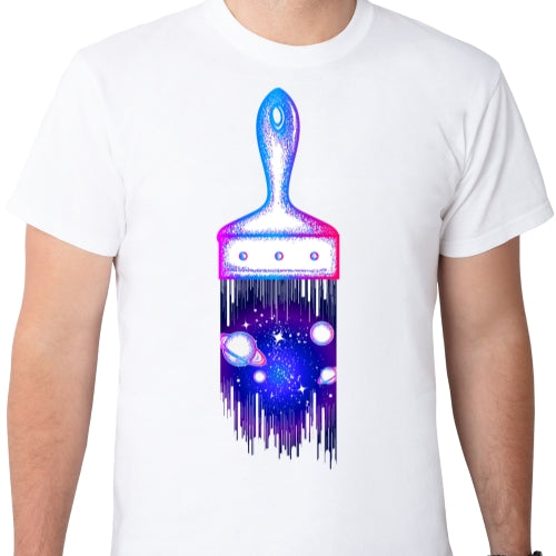 Galaxy Paintbrush Sublimation