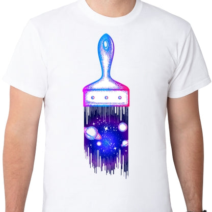 Galaxy Paintbrush Sublimation
