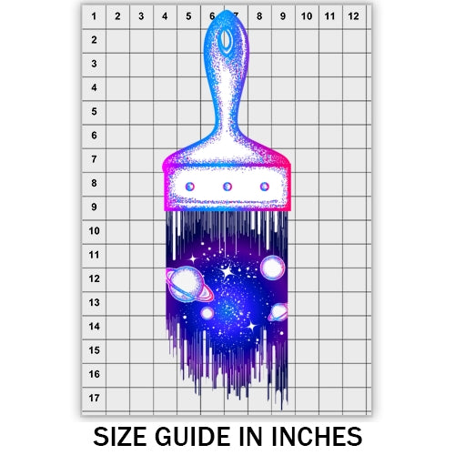 Galaxy Paintbrush DTF