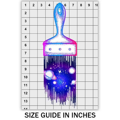 Galaxy Paintbrush DTF