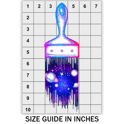 Galaxy Paintbrush DTF