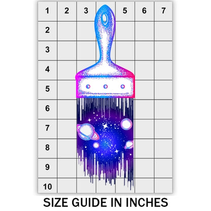 Galaxy Paintbrush DTF