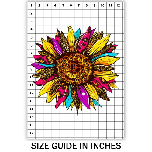 Bright Sunflower Sublimation