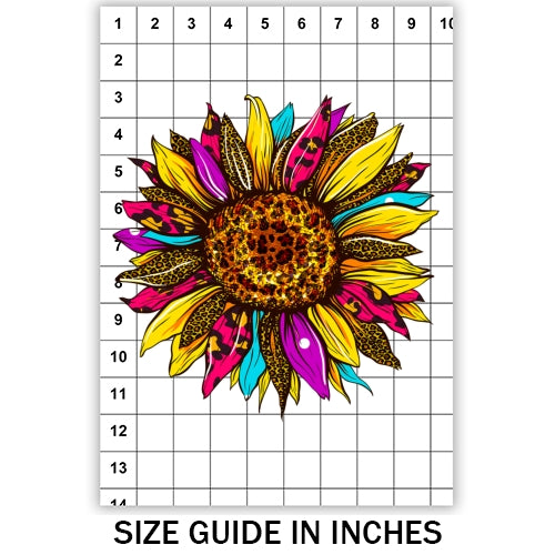 Bright Sunflower Sublimation