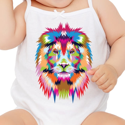 Colorful Lion Sublimation