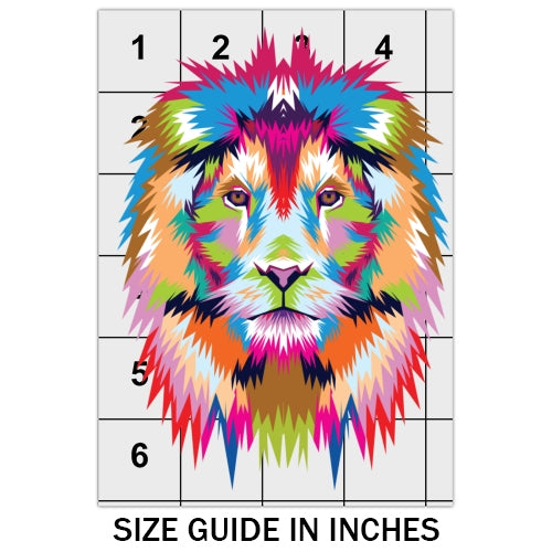 Colorful Lion DTF