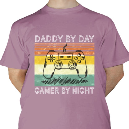 Daddy By Day Gamer By Night DTF