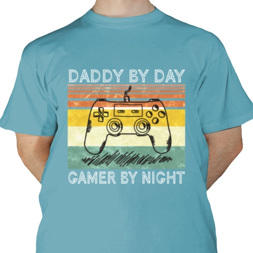 Daddy By Day Gamer By Night DTF