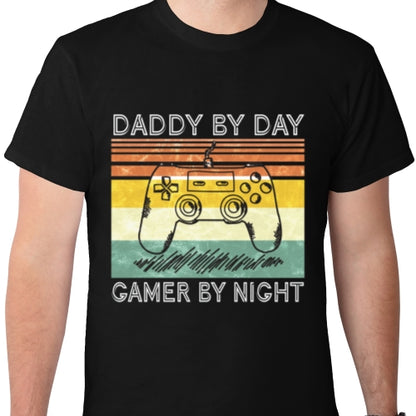 Daddy By Day Gamer By Night DTF