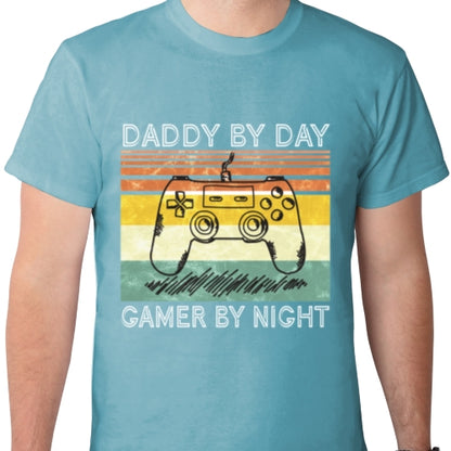 Daddy By Day Gamer By Night DTF