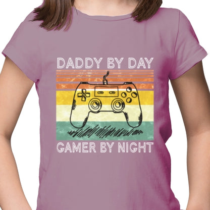 Daddy By Day Gamer By Night DTF