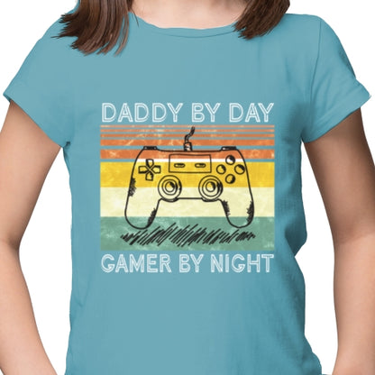 Daddy By Day Gamer By Night DTF