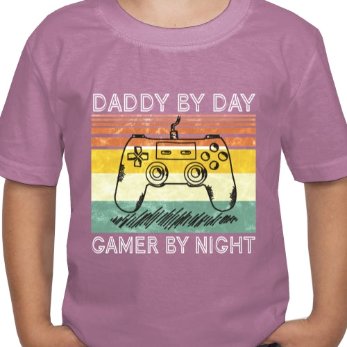 Daddy By Day Gamer By Night DTF