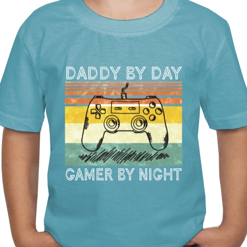 Daddy By Day Gamer By Night DTF