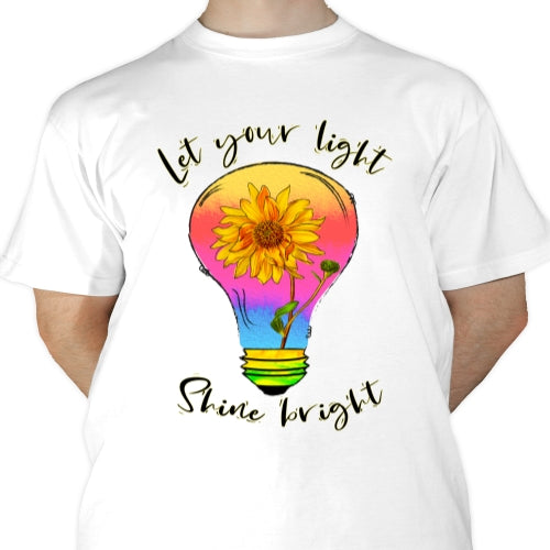 Let Your Light Shine Bright Sublimation