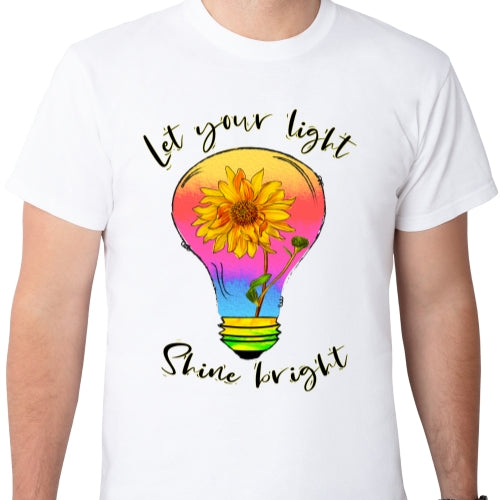 Let Your Light Shine Bright Sublimation