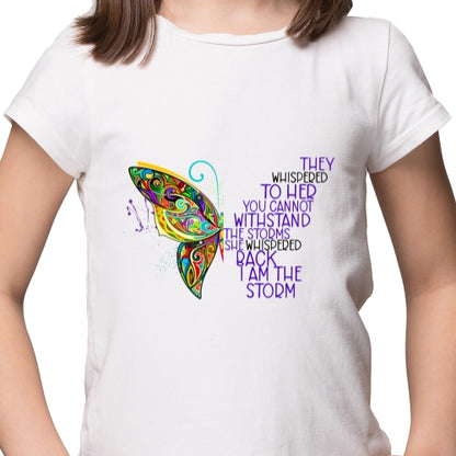 Butterfly Whispered Storm Sublimation