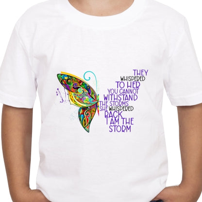 Butterfly Whispered Storm Sublimation