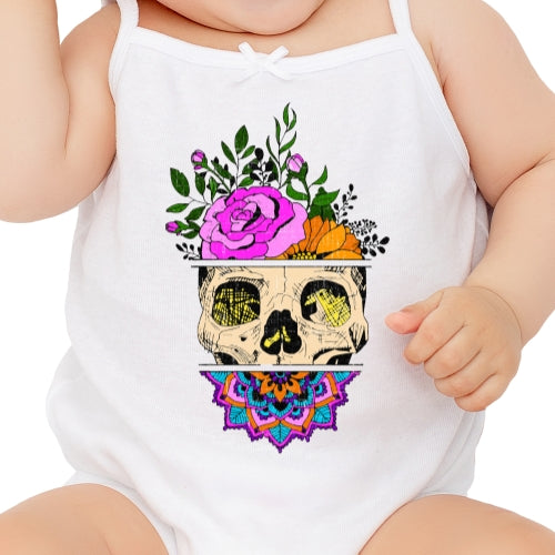 Flower Sugar Skull Sublimation