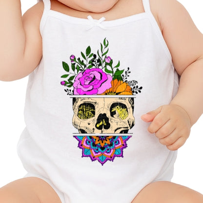 Flower Sugar Skull Sublimation