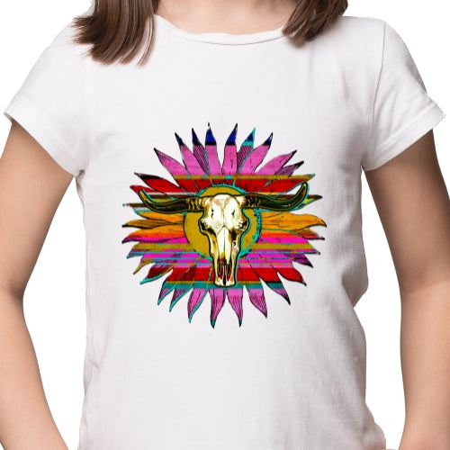 Sunflower Skull Sublimation