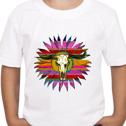 Sunflower Skull Sublimation