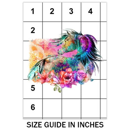 Watercolor Horse Sublimation