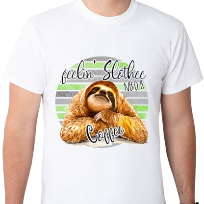 Sloth And Coffee Sublimation