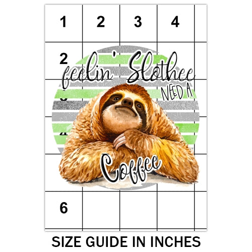 Sloth And Coffee Sublimation