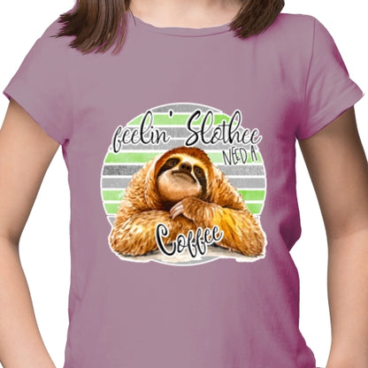 Sloth And Coffee DTF