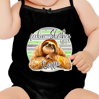 Sloth And Coffee DTF