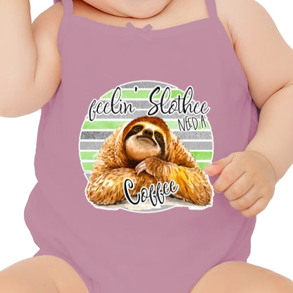 Sloth And Coffee DTF