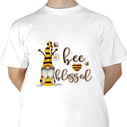 Bee Blessed Gnome Sublimation