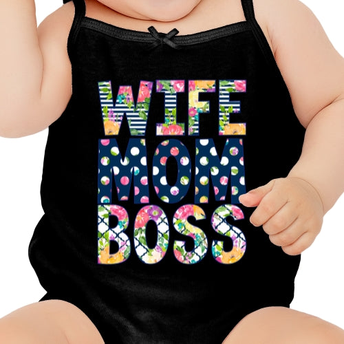 Wife Mom Boss DTF