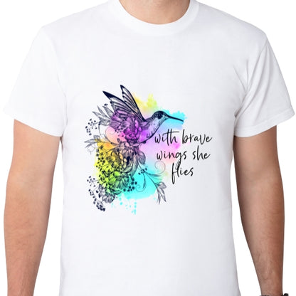 With Brave Wings Sublimation